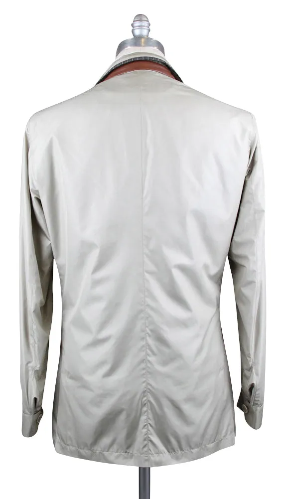 Luciano Barbera Beige Jacket - 40 US / 50 EU