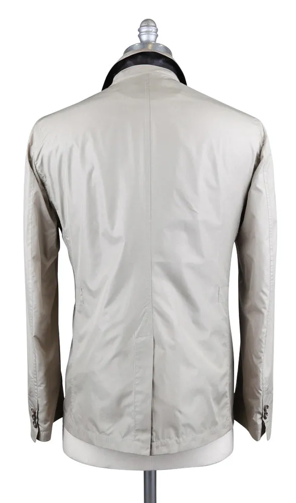 Luciano Barbera Beige Jacket - 40 US / 50 EU