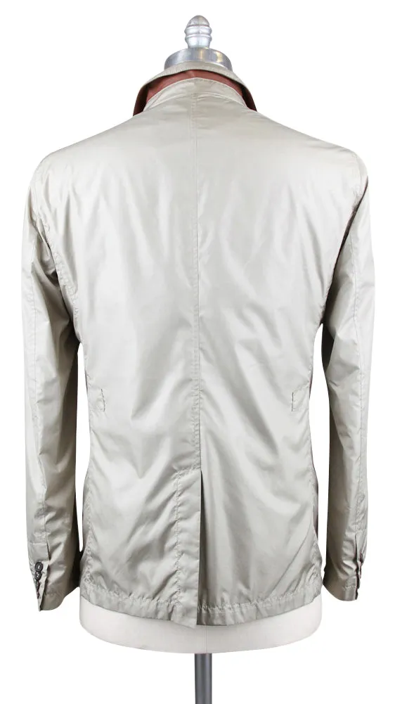 Luciano Barbera Beige Jacket - 40 US / 50 EU