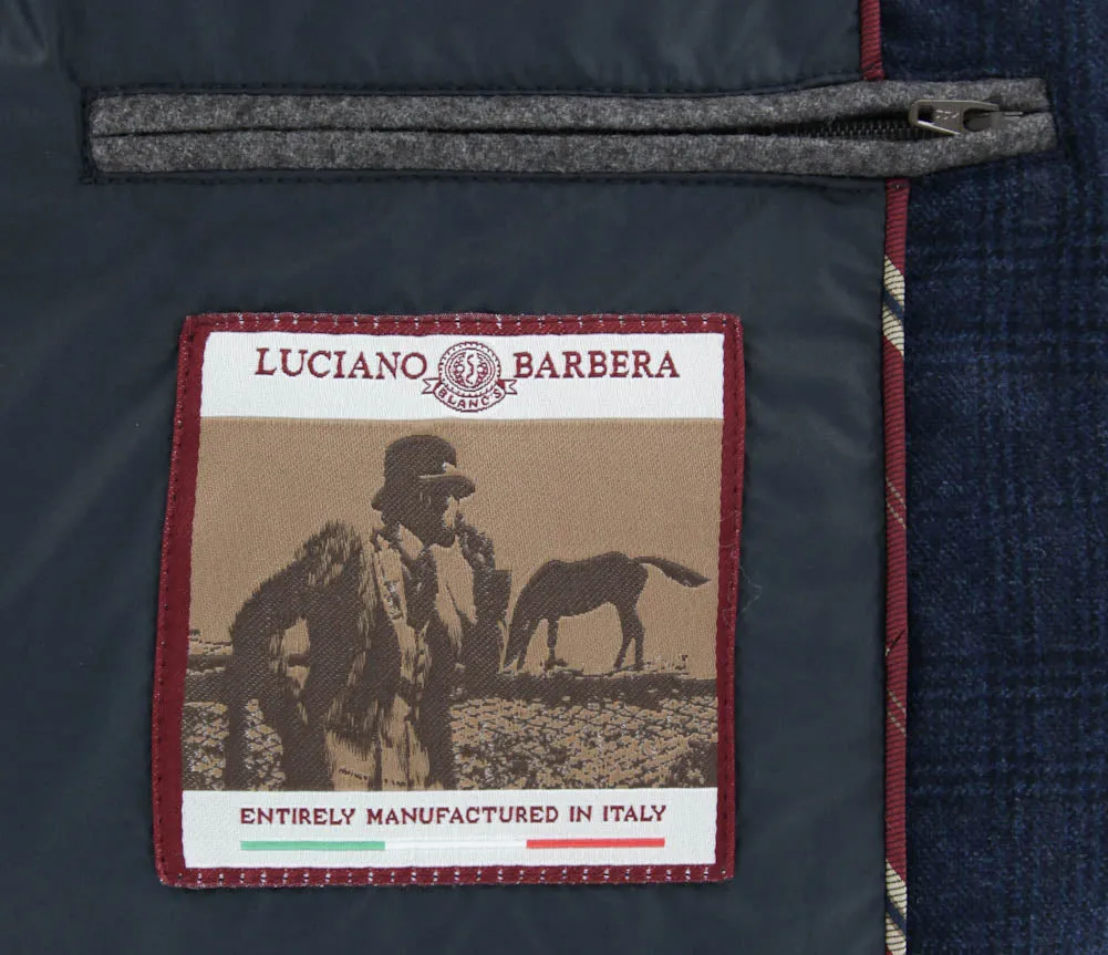 Luciano Barbera Navy Blue Jacket