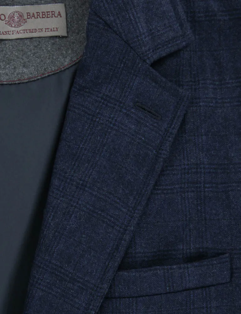 Luciano Barbera Navy Blue Jacket