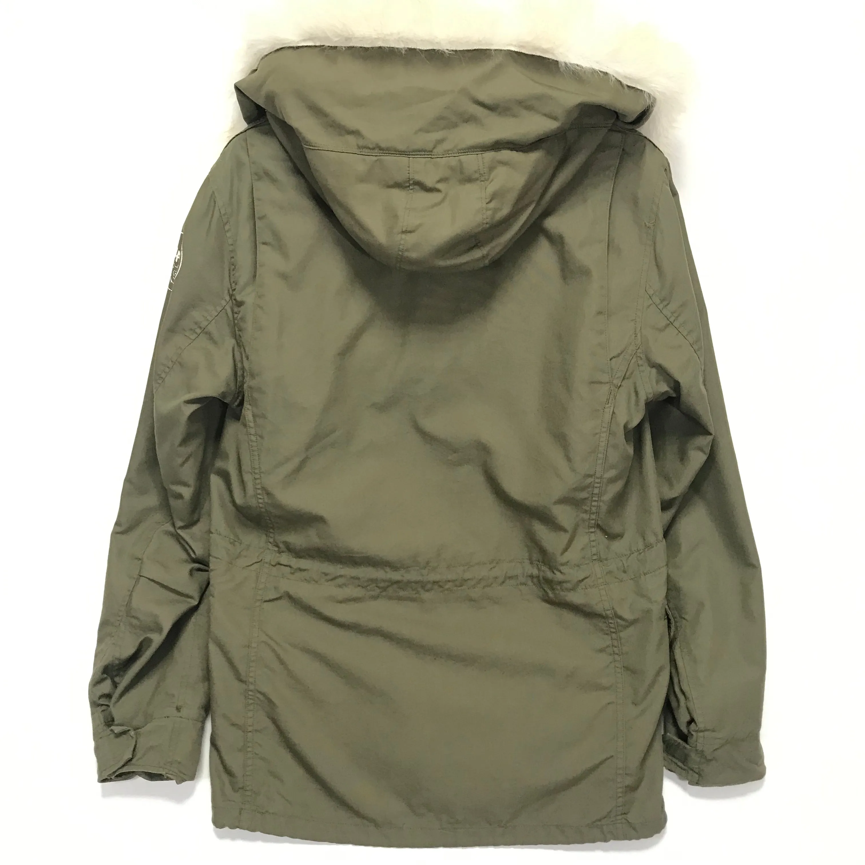 [M] Human Made M-65 Hooded Military Jacket Olive