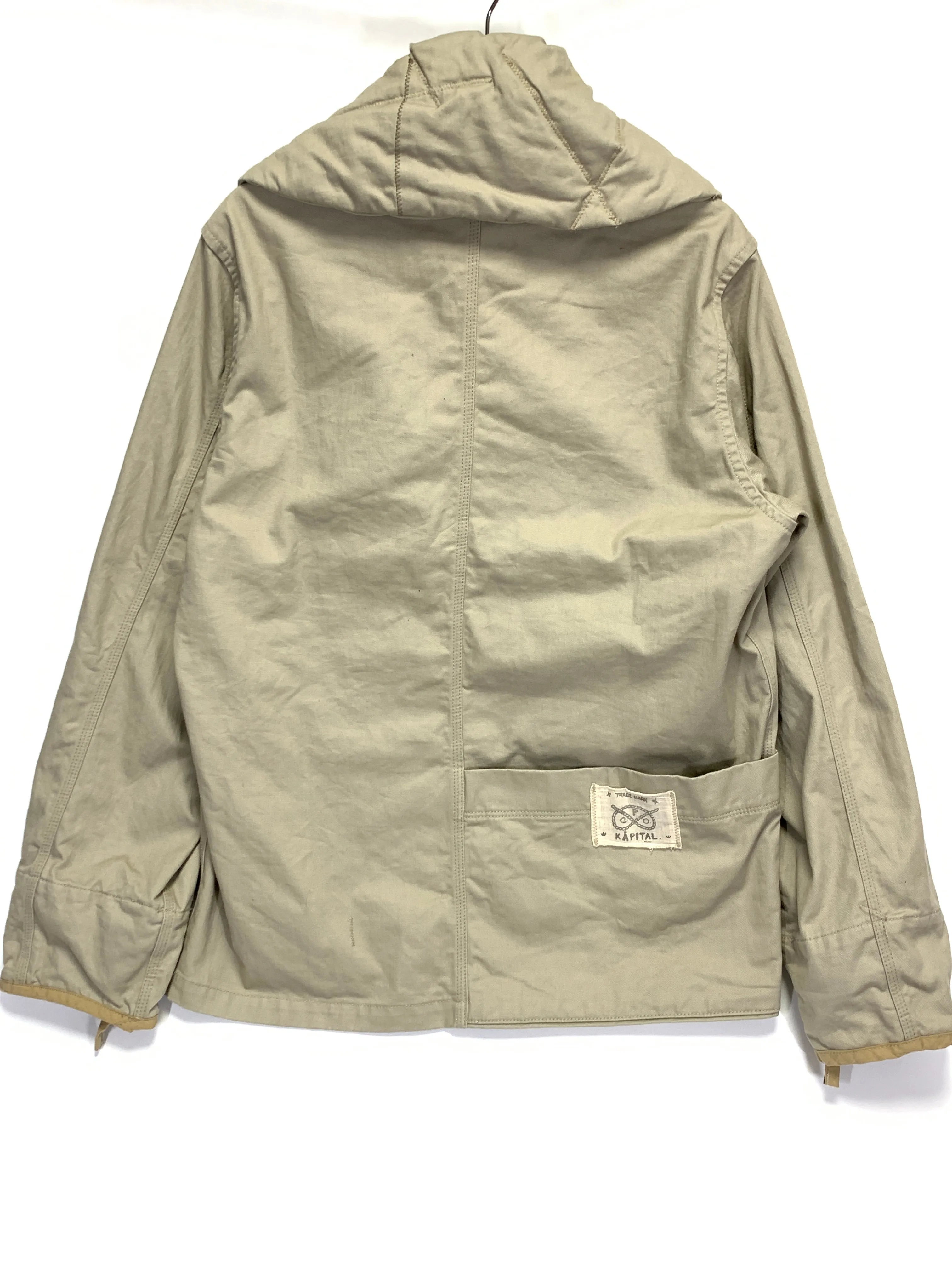 [M] Kapital Kiro Hirata Shawl Collar Military Jacket