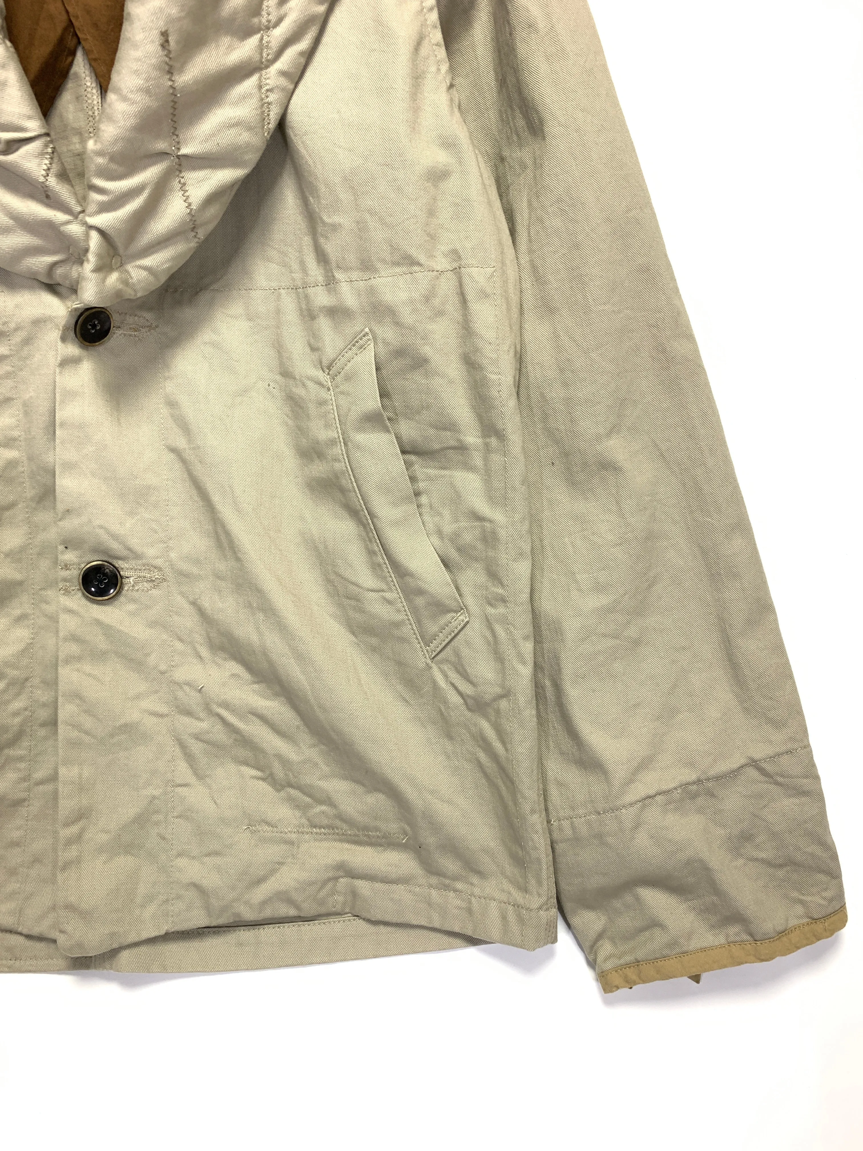[M] Kapital Kiro Hirata Shawl Collar Military Jacket