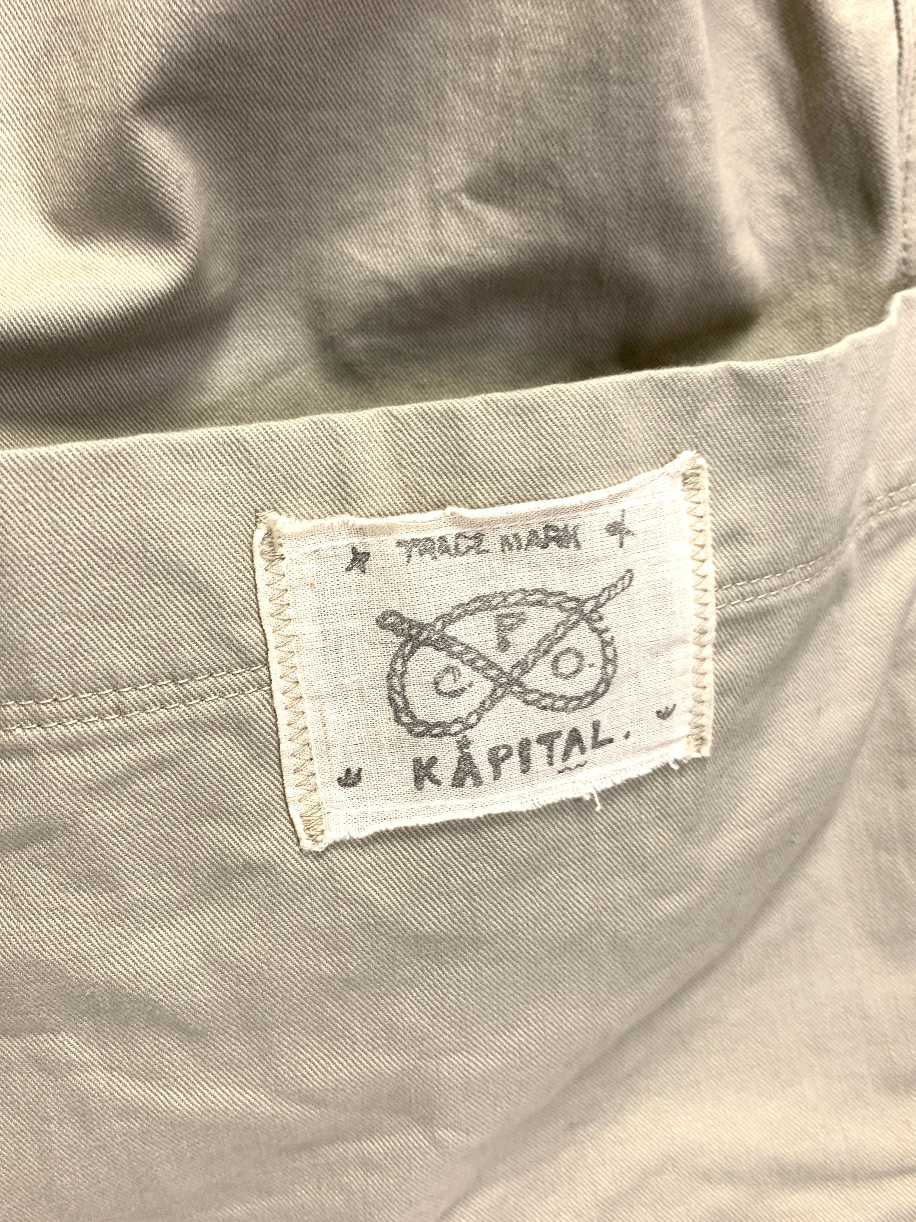 [M] Kapital Kiro Hirata Shawl Collar Military Jacket