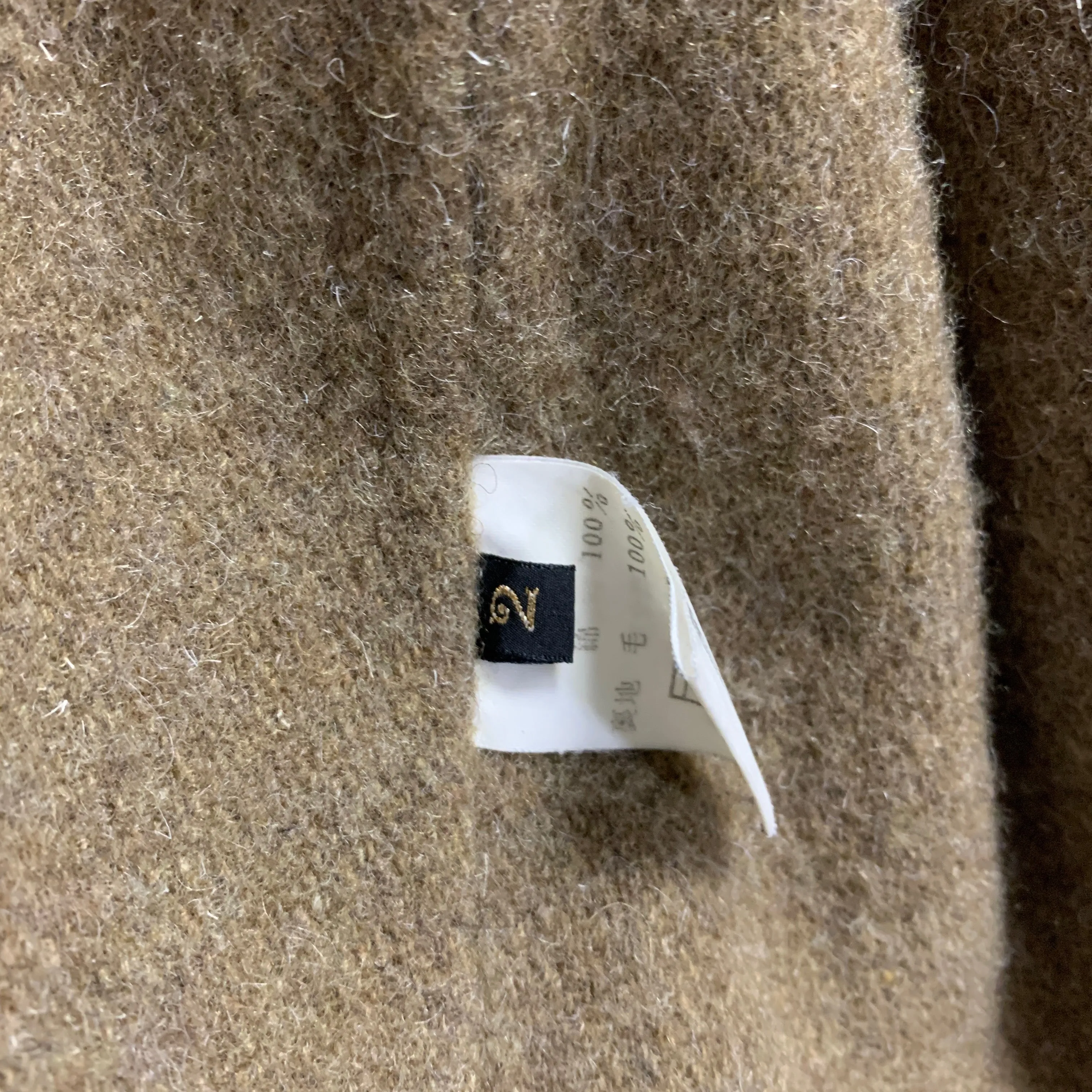 [M] Kapital Kiro Hirata Wool Lined Military Flight Jacket Olive