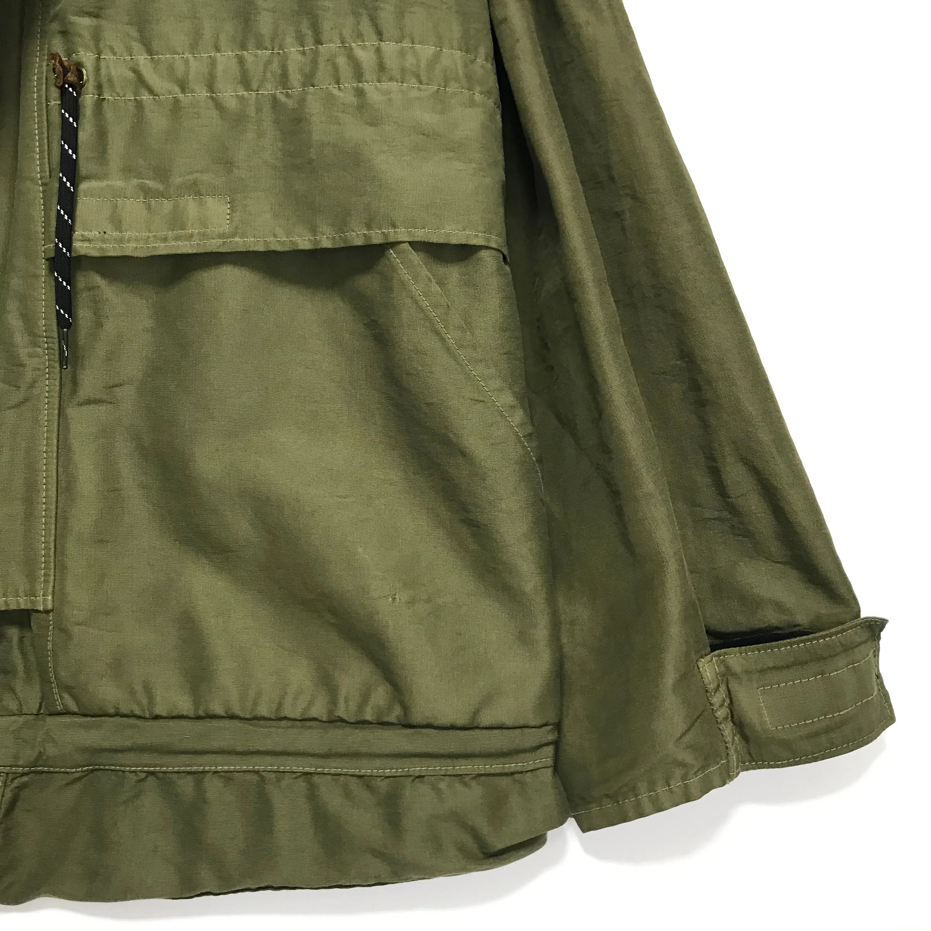 [M] Kapital Nylon Military Extendable Jacket Olive