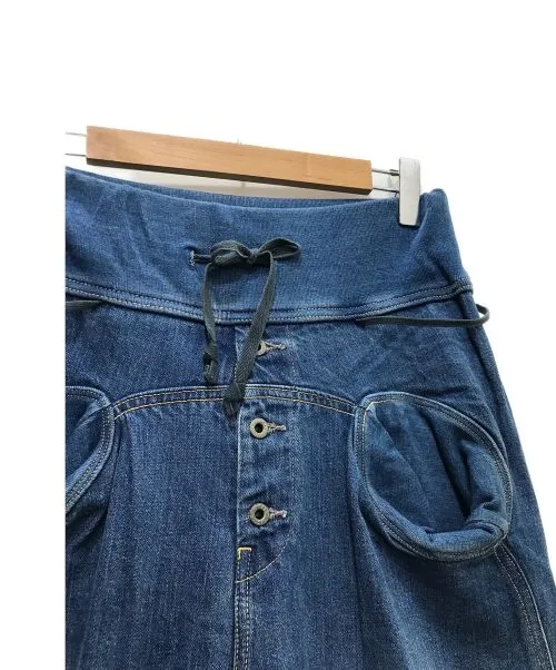 [M] Kapital Sarouel Nouvelle Washed 12oz Denim Pants Indigo