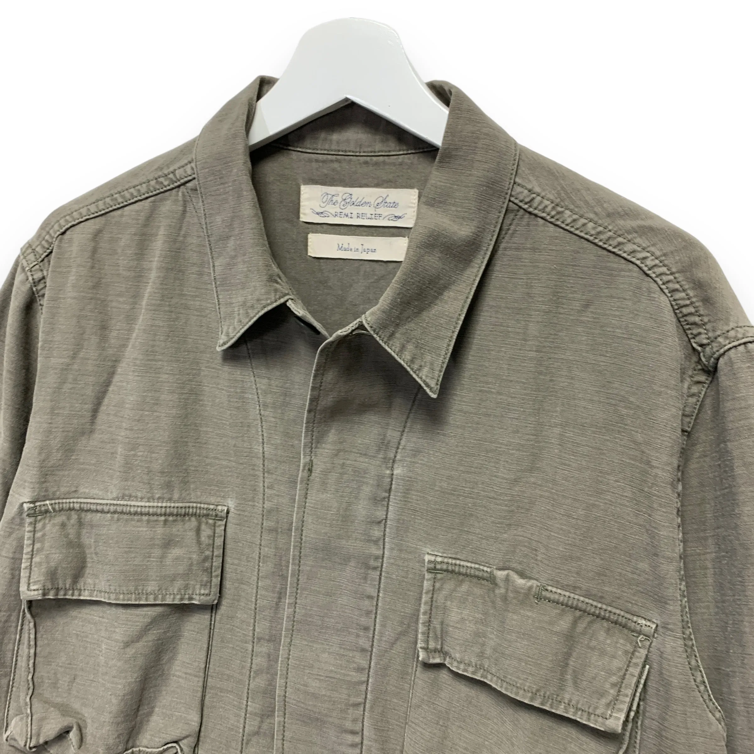 [M] Remi Relief Military BDU Shirt Jacket Olive