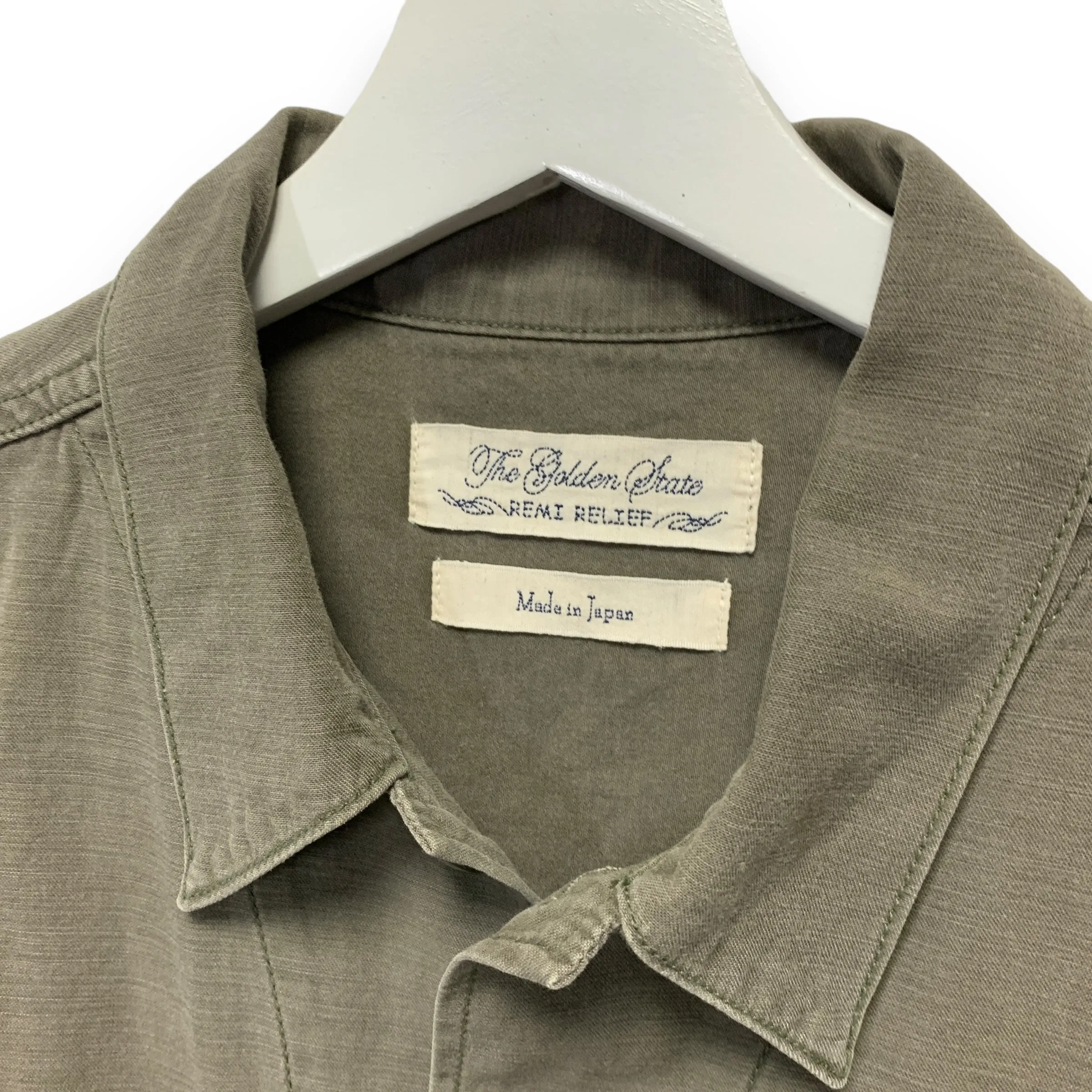 [M] Remi Relief Military BDU Shirt Jacket Olive