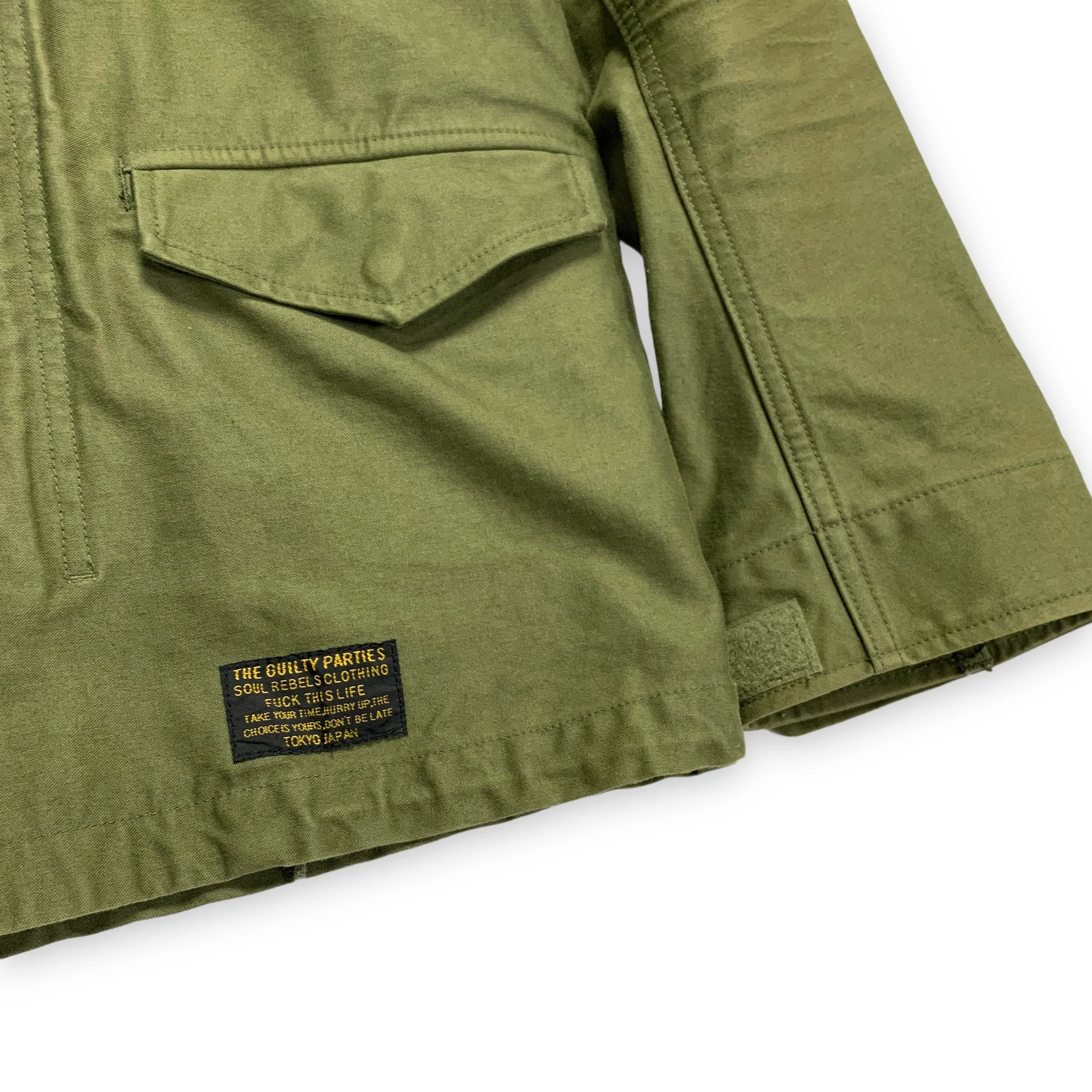 [M] Wacko Maria Guilty Parties M-65 Military Jacket Olive