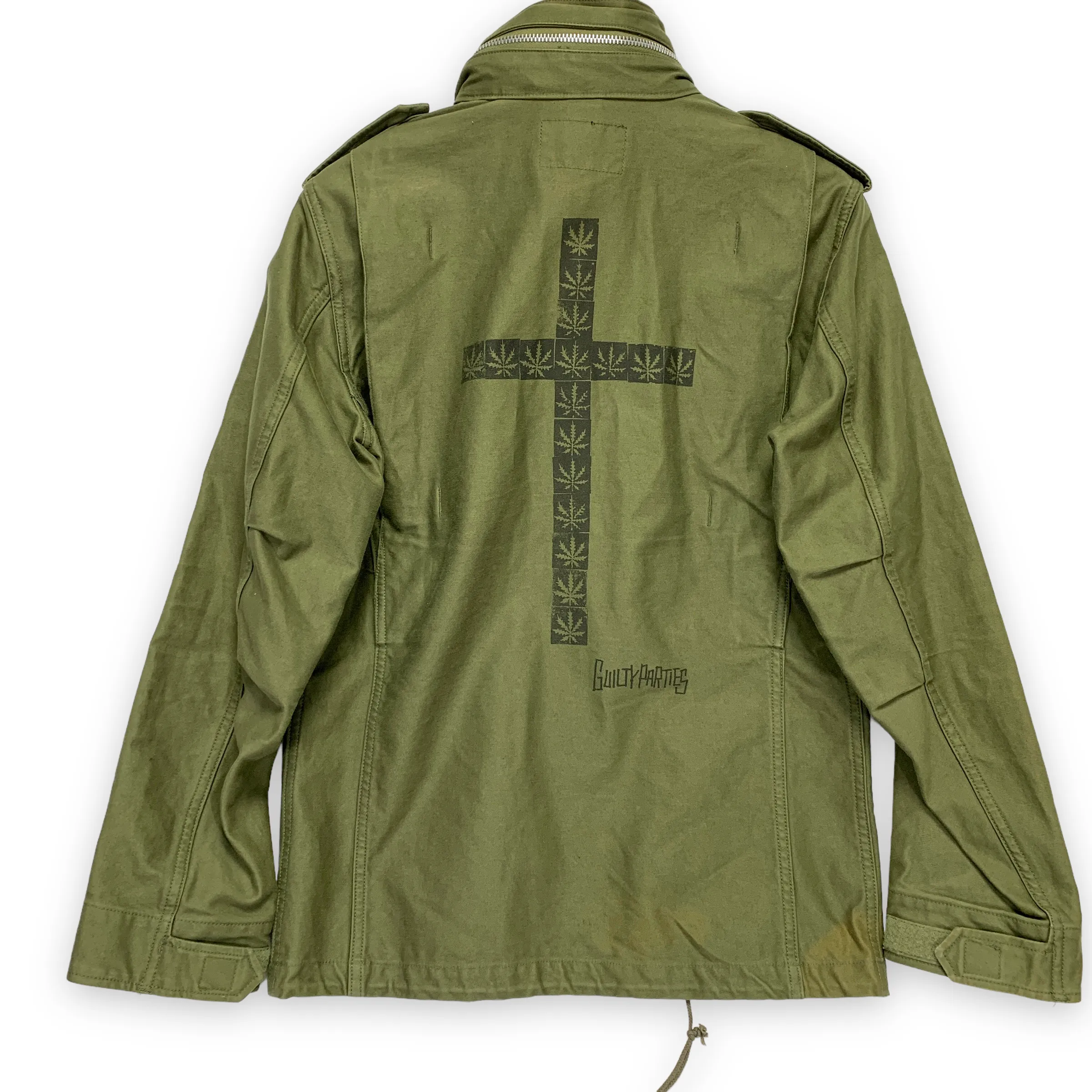 [M] Wacko Maria Guilty Parties M-65 Military Jacket Olive