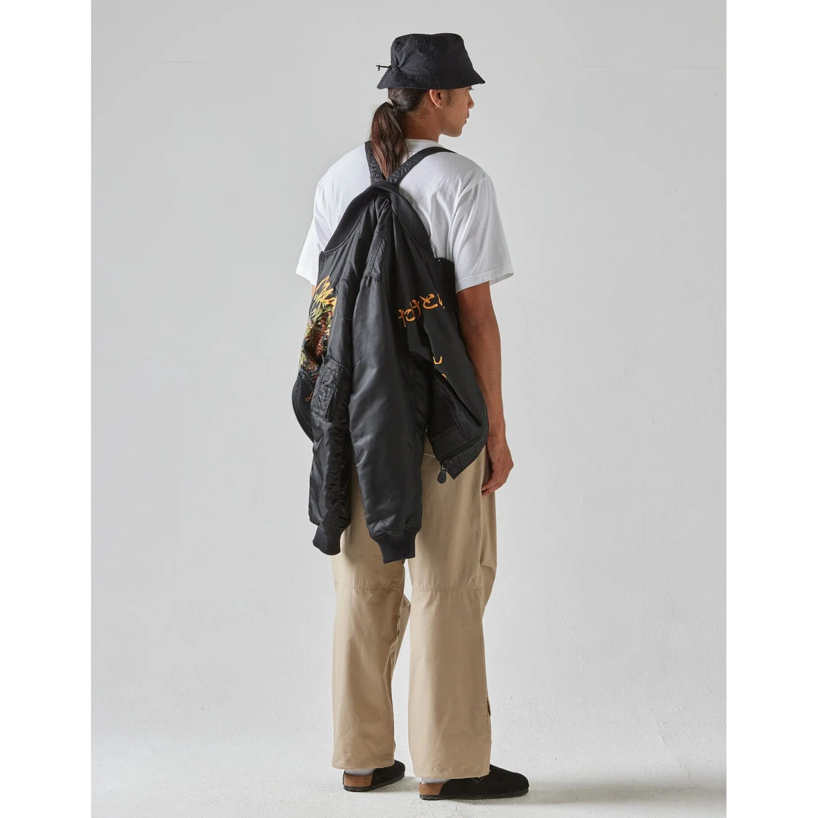 Maharishi Men Take Tora MA1 Flight Jacket Black