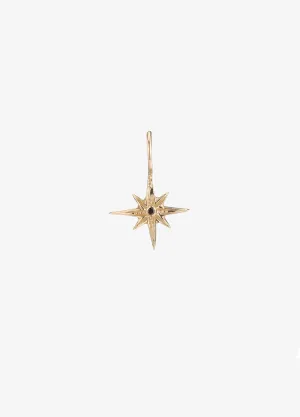 Mara North Star Pendant 14K Black Diamond