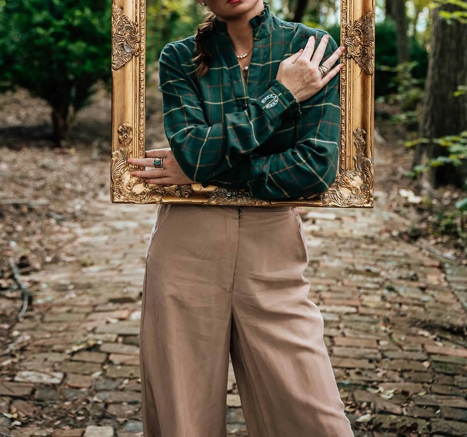 Margo Paige - Margo Wide-Leg Pant in Tan
