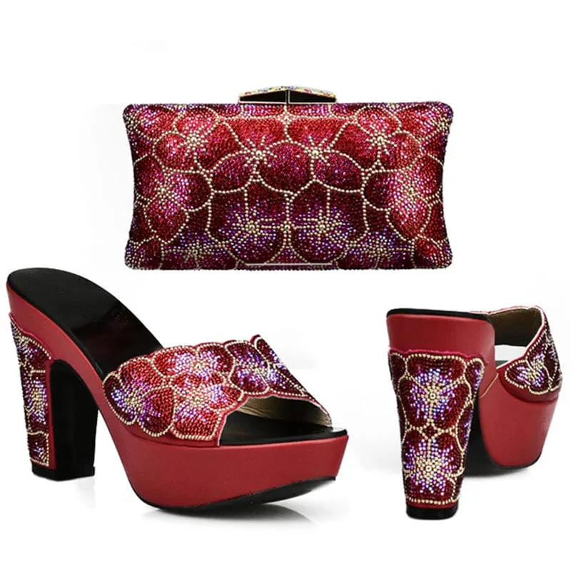 Matching Shoes and Bag Set Italian Design Shoes High Quality