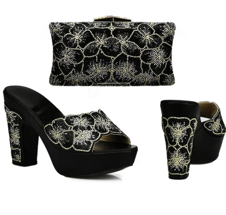 Matching Shoes and Bag Set Italian Design Shoes High Quality