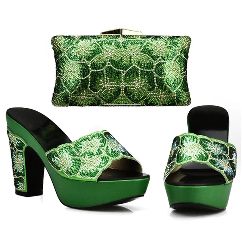 Matching Shoes and Bag Set Italian Design Shoes High Quality