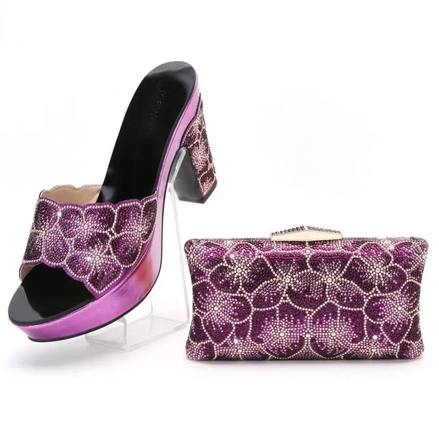 Matching Shoes and Bag Set Italian Design Shoes High Quality