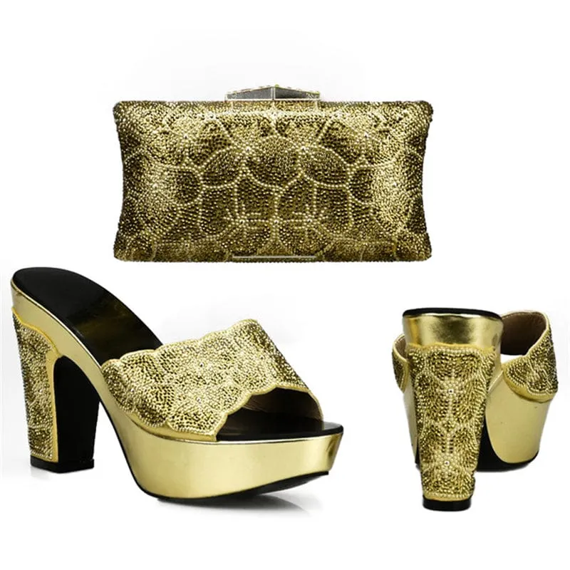 Matching Shoes and Bag Set Italian Design Shoes High Quality