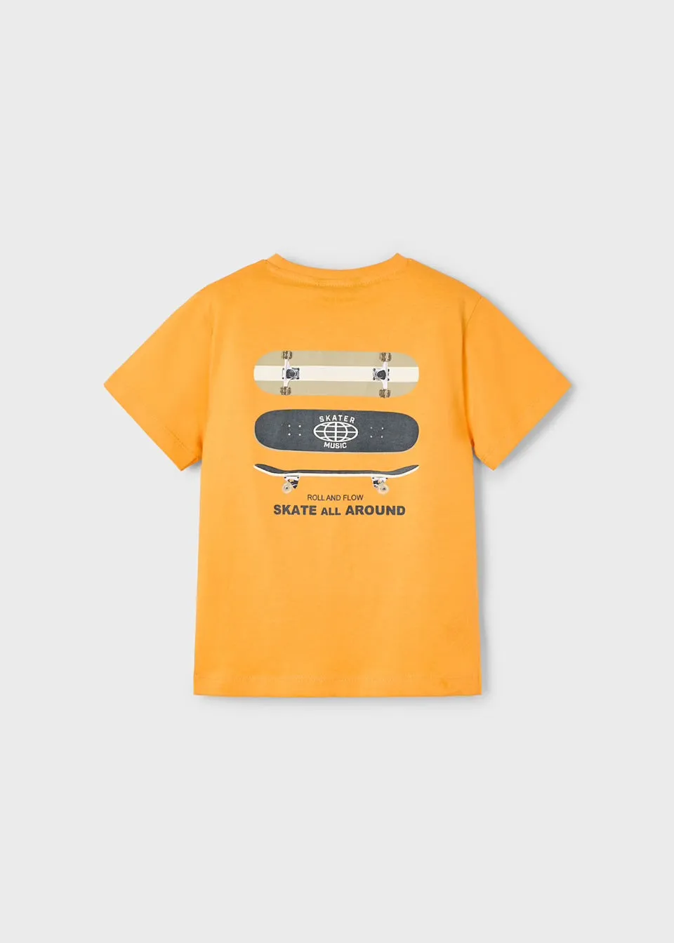 Mayoral Boys Skate All Around T-Shirt 3039 Orange