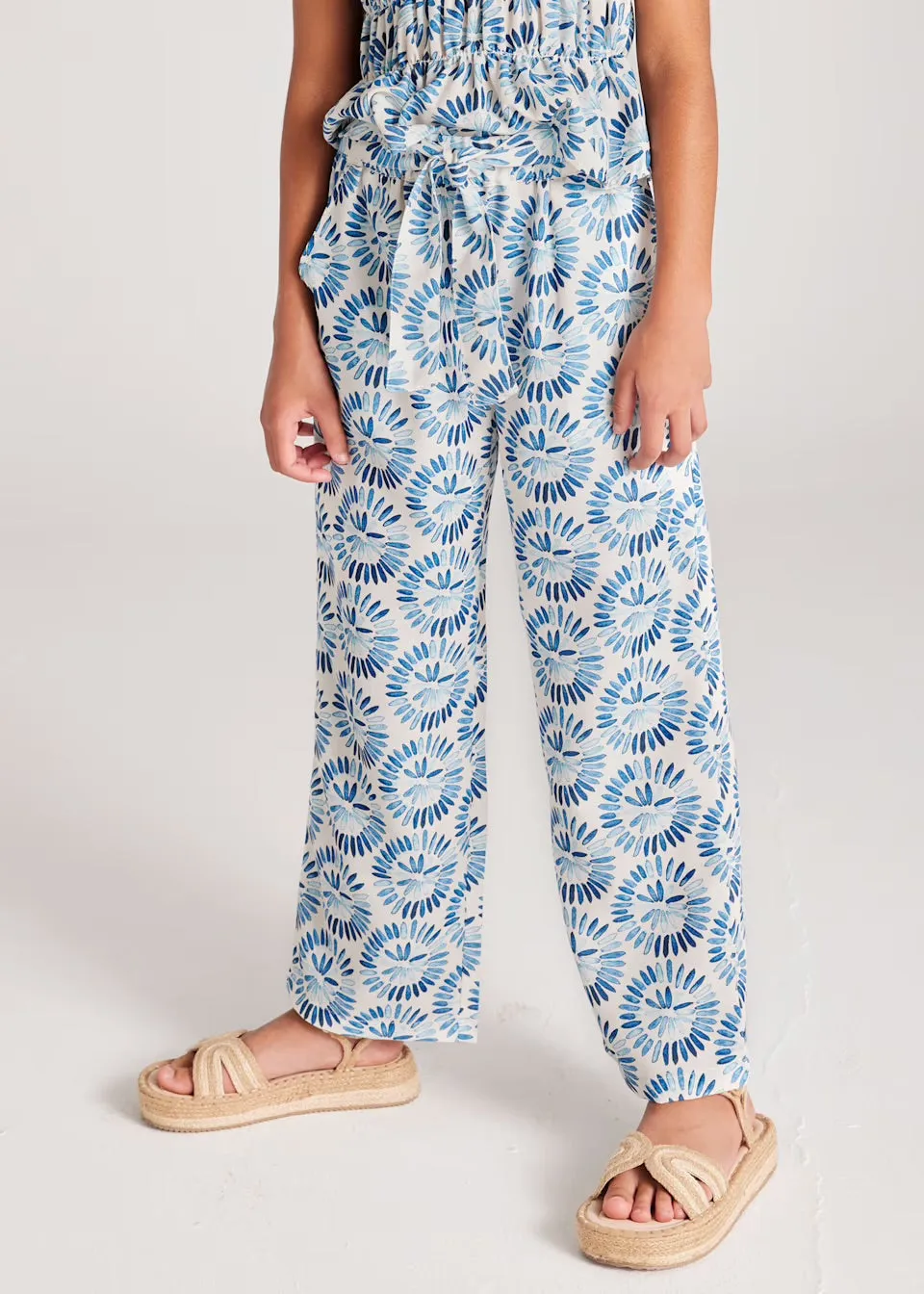 Mayoral Older Girls Printed Trousers 6533