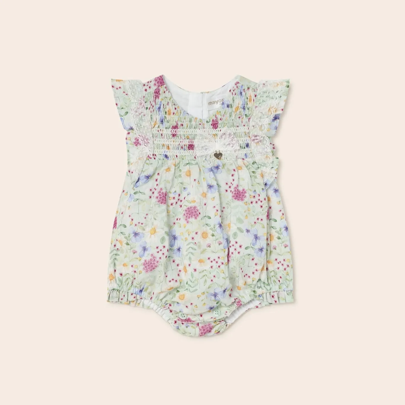 Mayoral Romper - Aqua