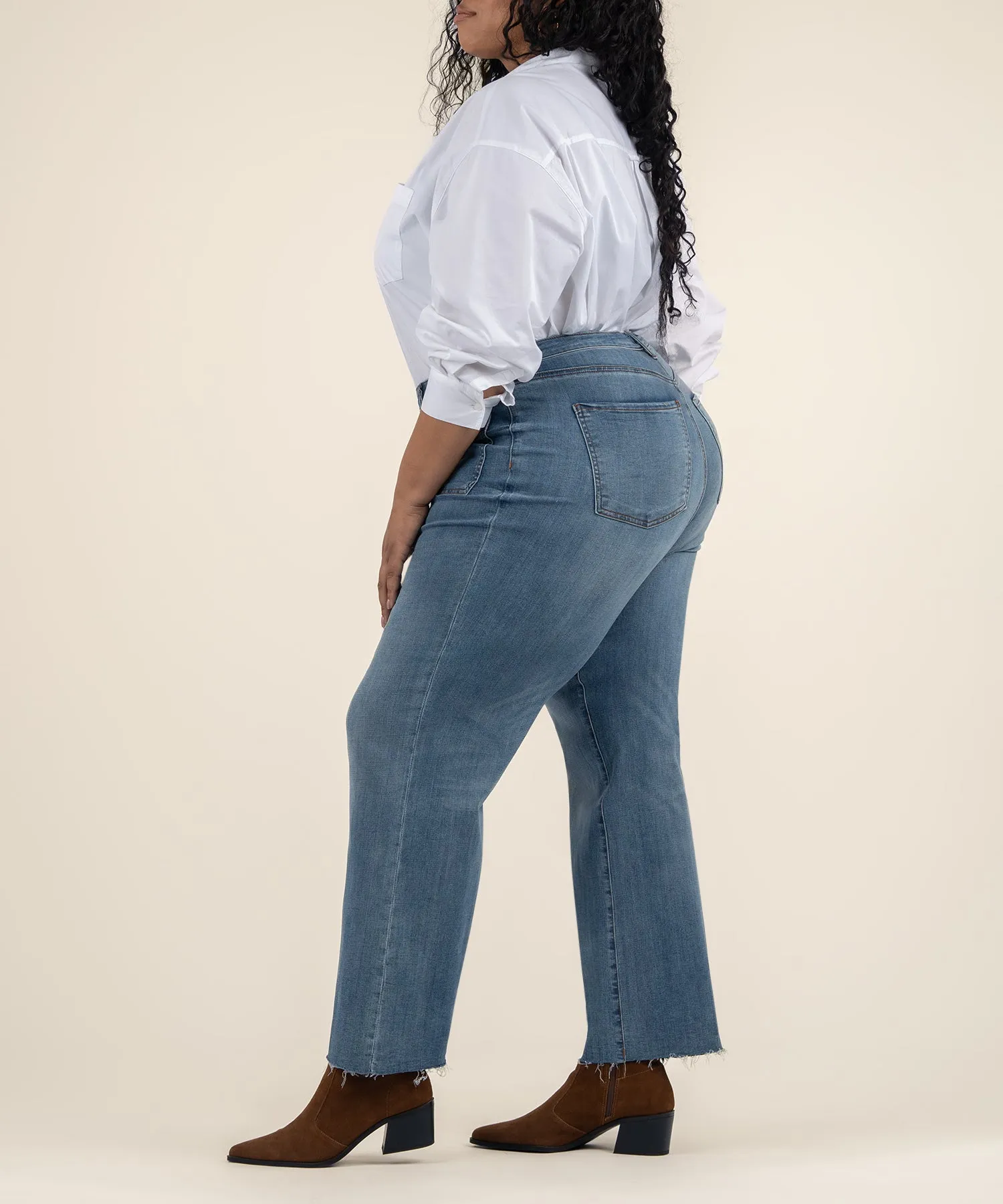 Meg High Rise Wide Leg, Plus - FINAL SALE