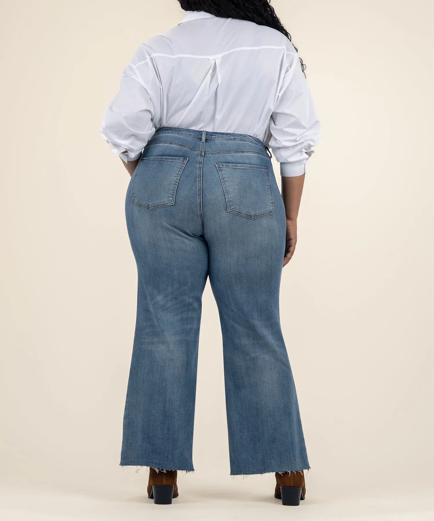 Meg High Rise Wide Leg, Plus - FINAL SALE