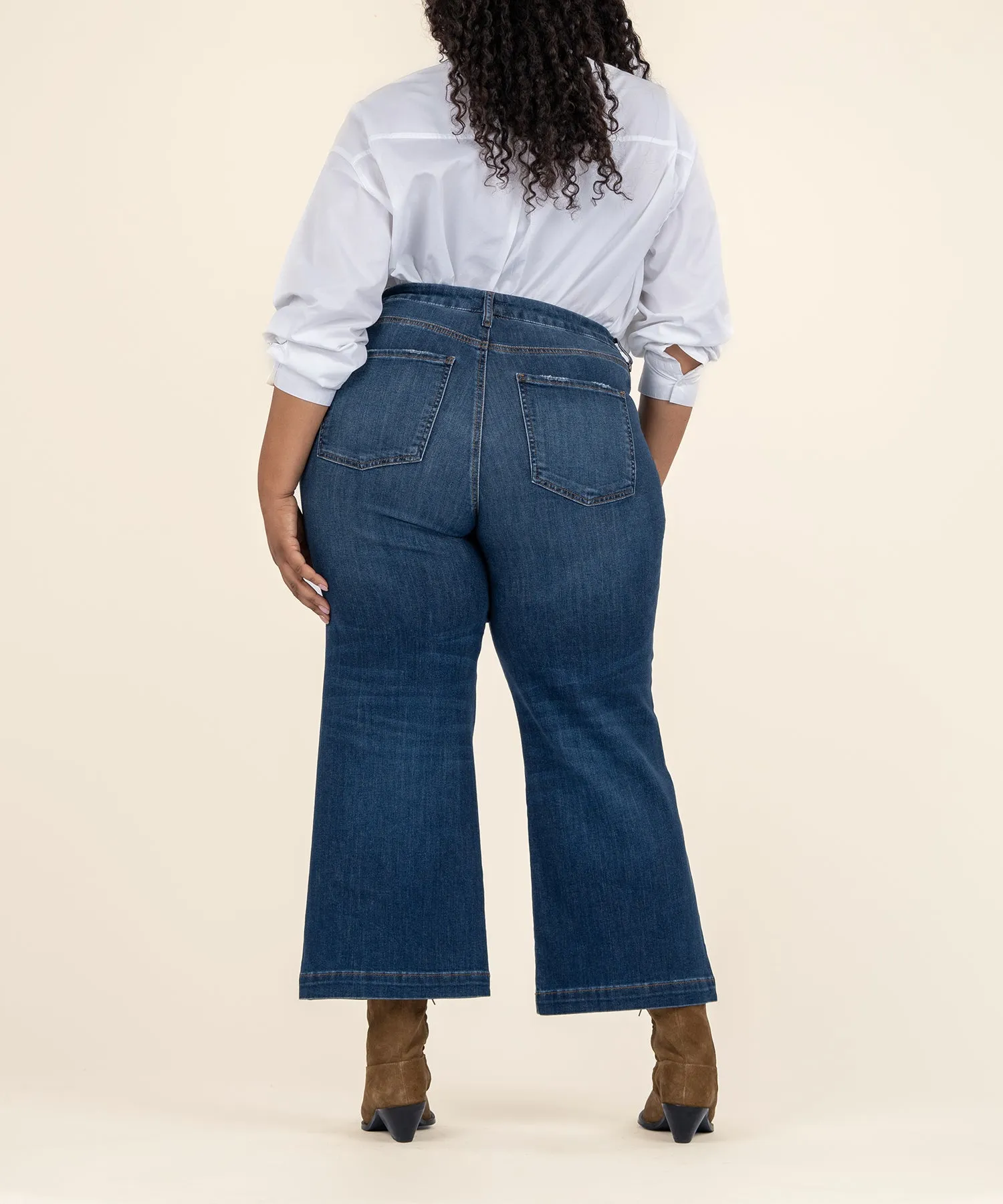 Meg High Rise Wide Leg, Plus