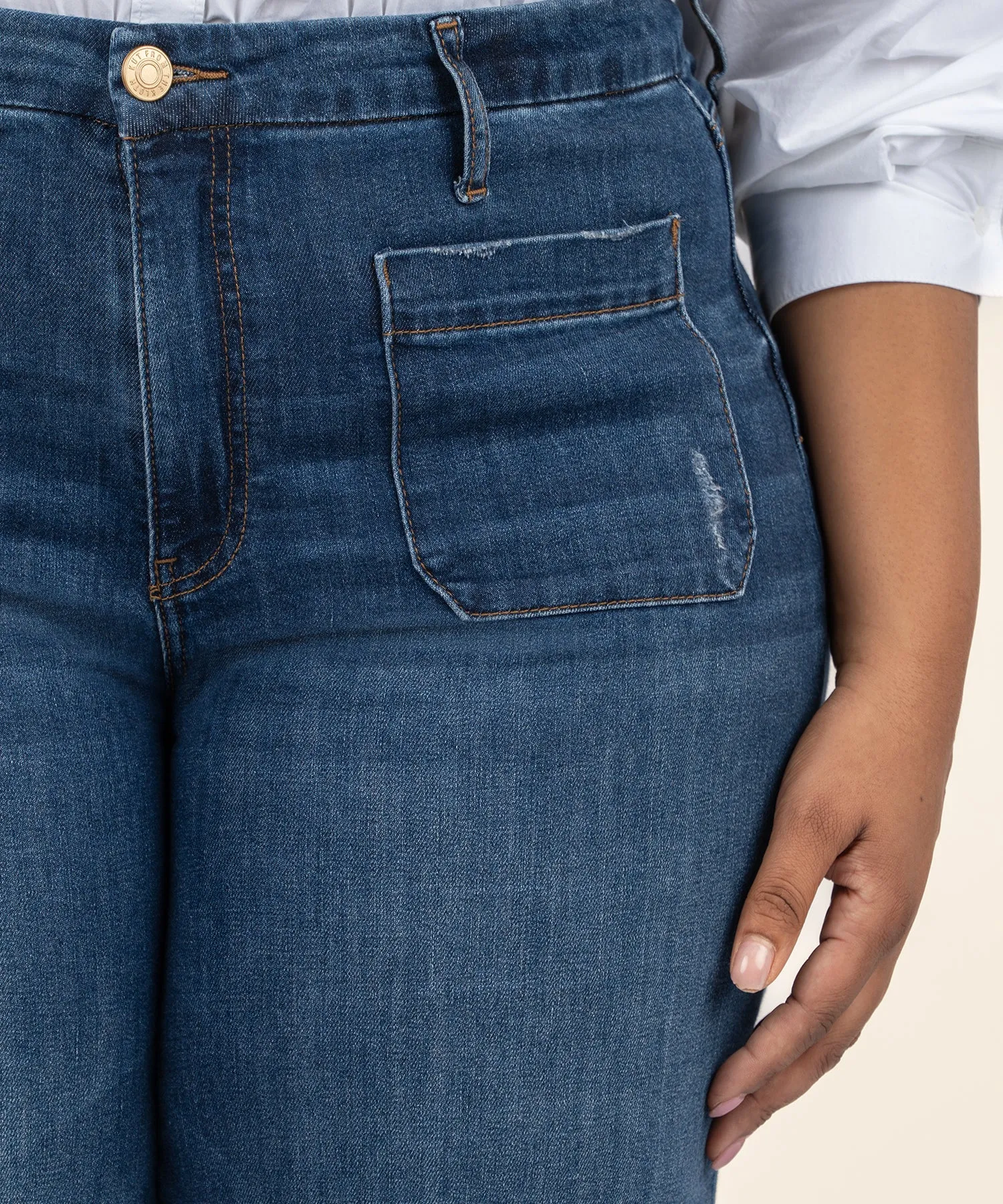 Meg High Rise Wide Leg, Plus