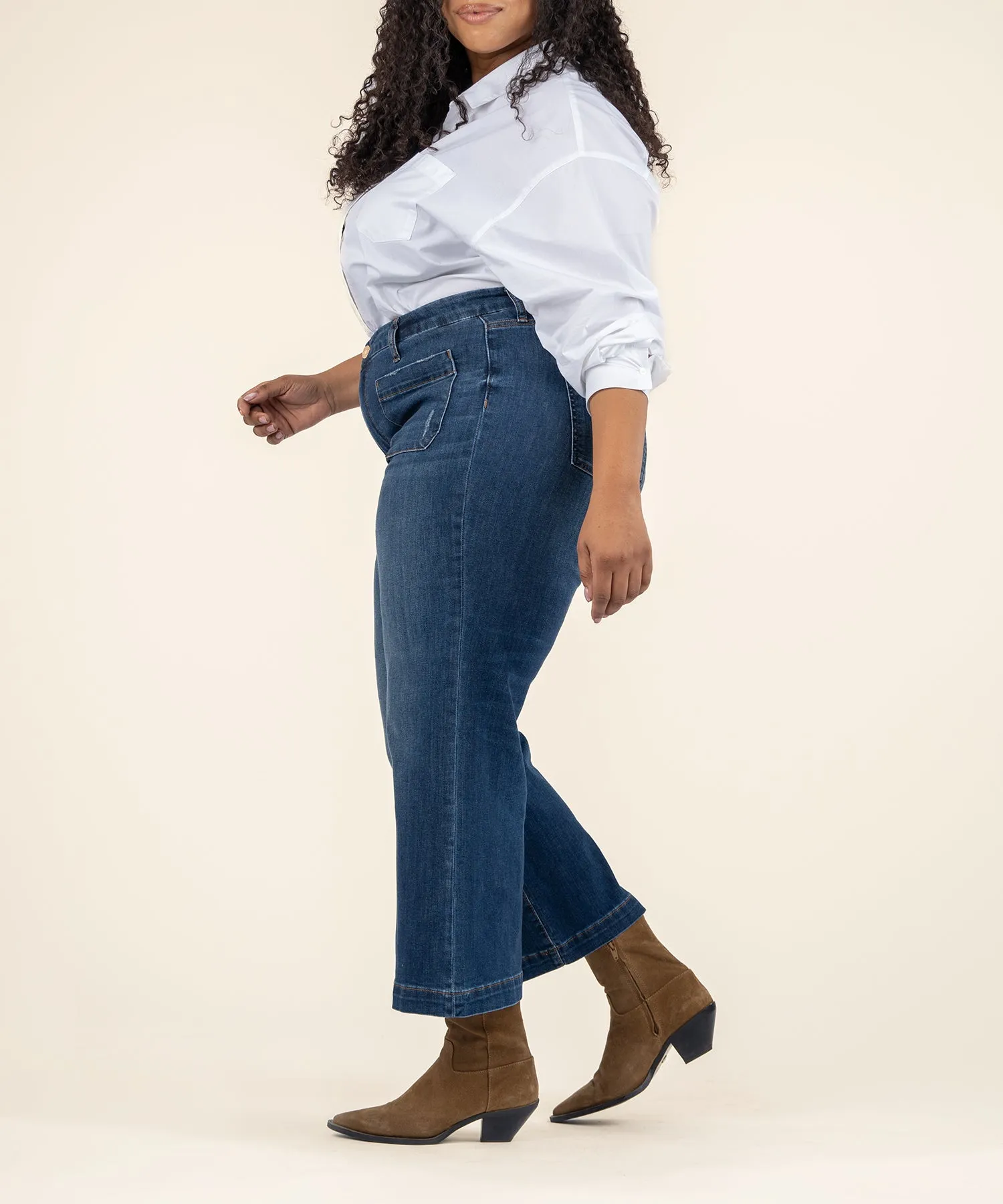 Meg High Rise Wide Leg, Plus