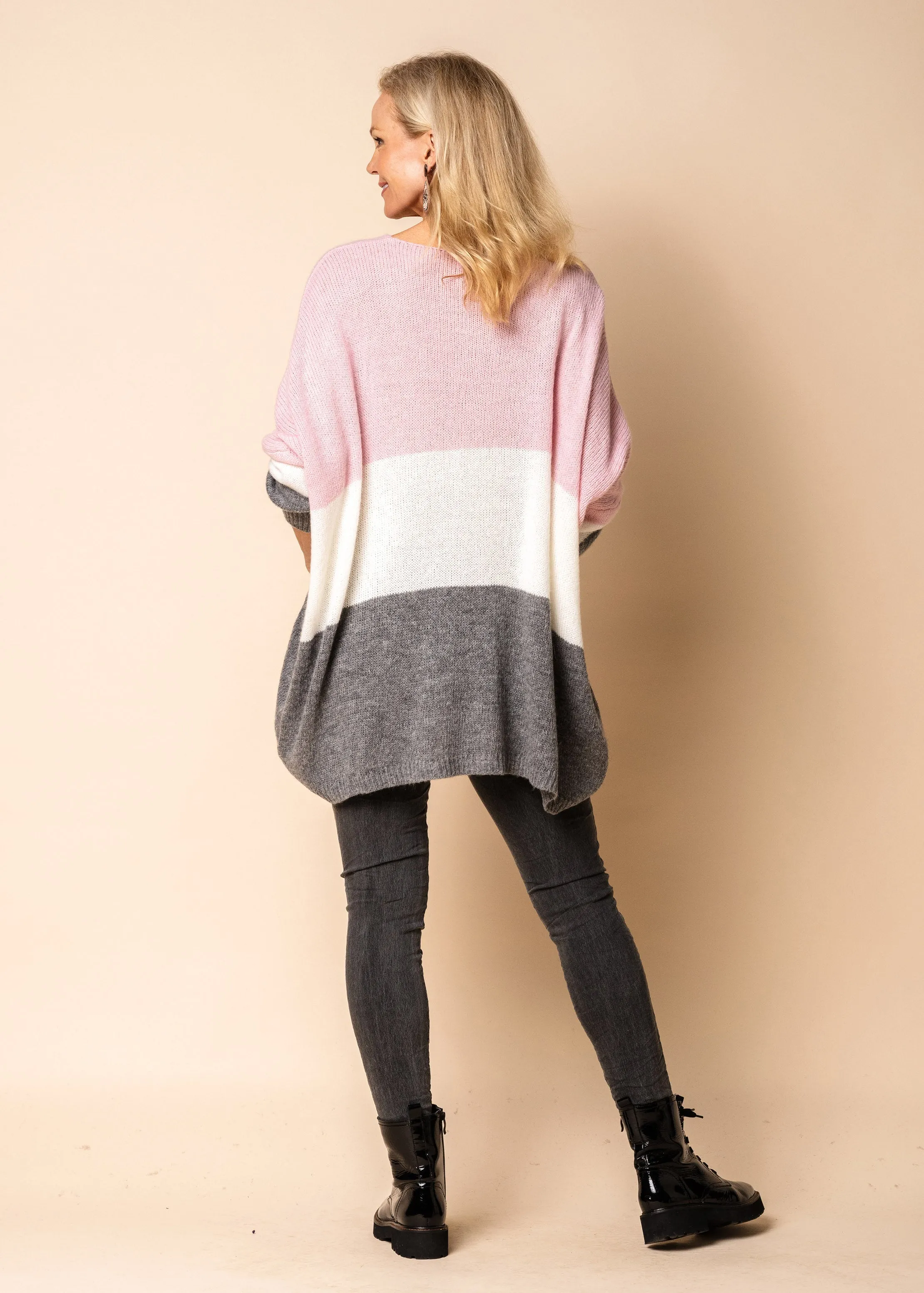 Meli Knit Top in Blush