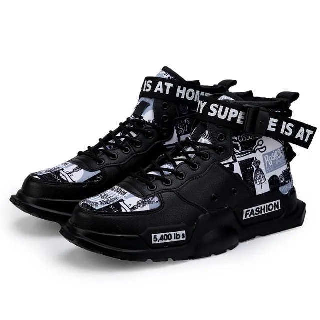 Men Shoes High Quality Sneakers Platform Breathable Lightweight