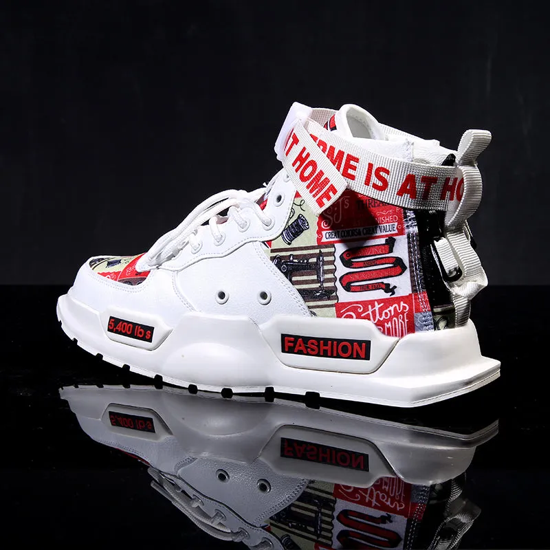 Men Shoes High Quality Sneakers Platform Breathable Lightweight