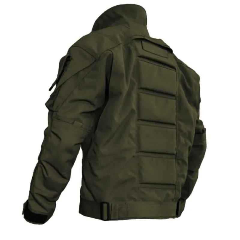 Men Special Multi Pocket Military Wear-resistant Combat Bomber Jackets