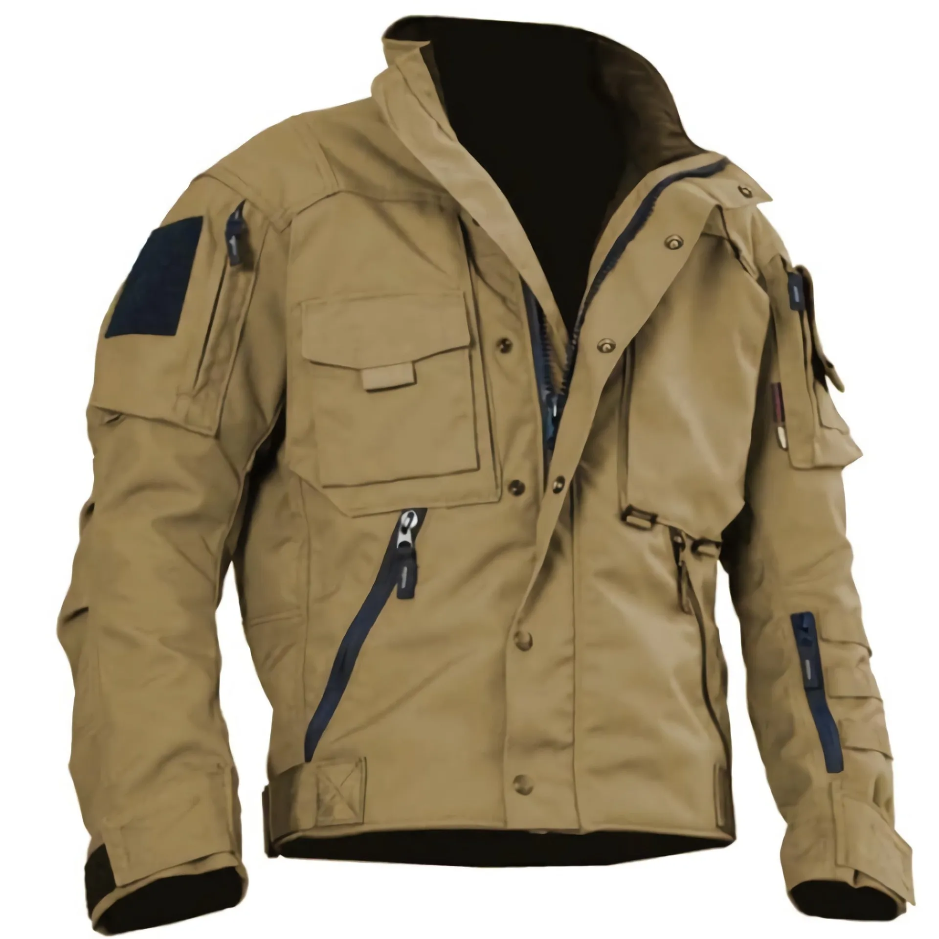 Men Special Multi Pocket Military Wear-resistant Combat Bomber Jackets
