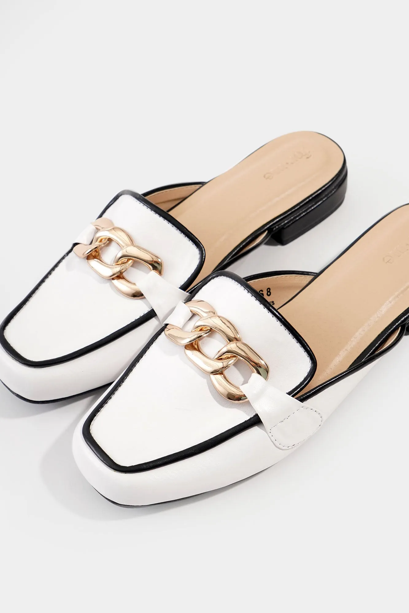 Metal Detail Mules