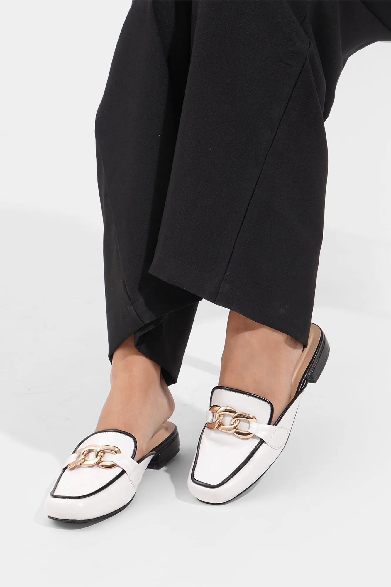 Metal Detail Mules
