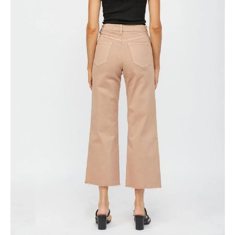 Mica Denim Chromatic High Rise Cropped Jeans