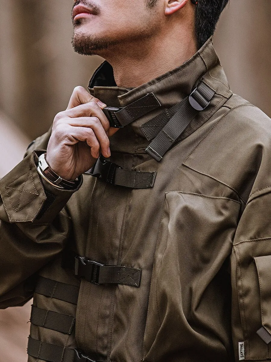 Military Cargo Jackets Male Waterproof Army Combat Windbreaker Coats
