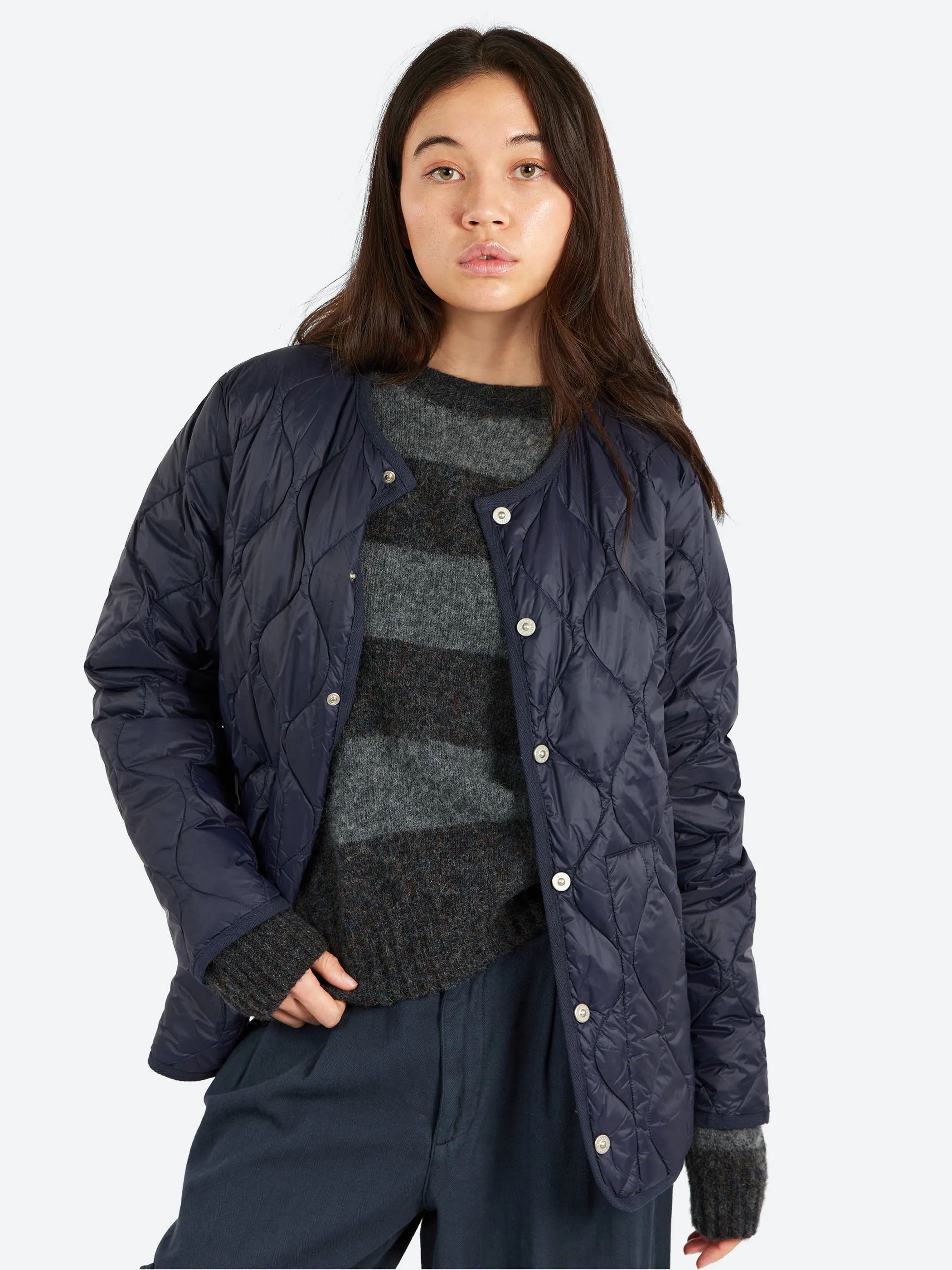 Military Crew Down Jacket