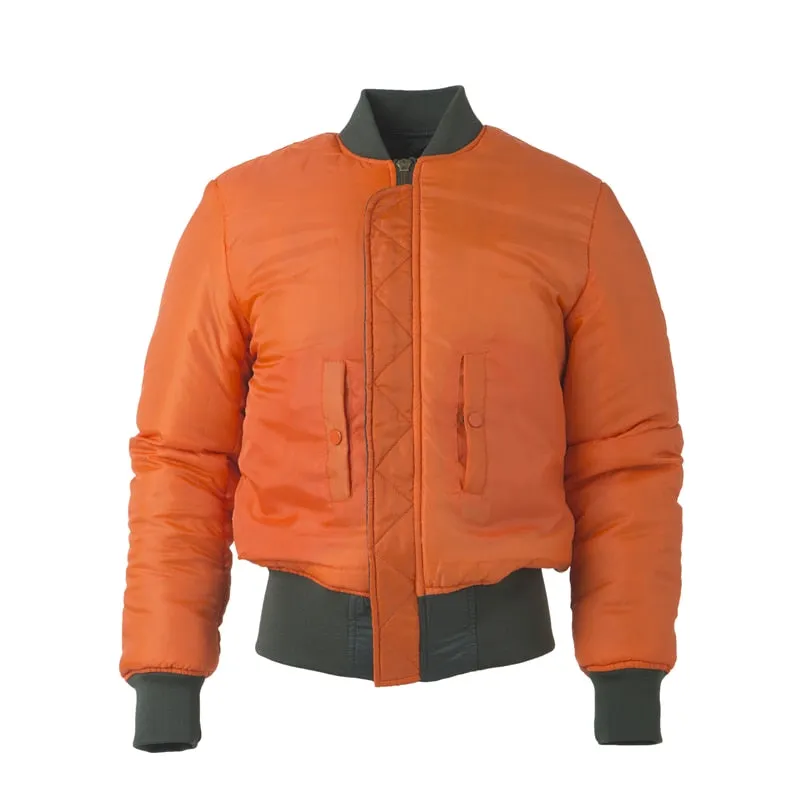 Military tactical Male Army Flight Bomber Jacket