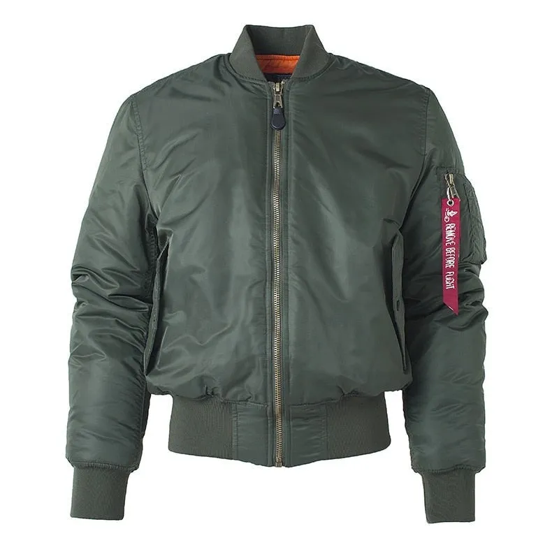 Military tactical Male Army Flight Bomber Jacket