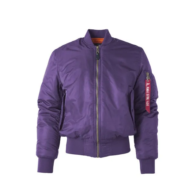 Military tactical Male Army Flight Bomber Jacket