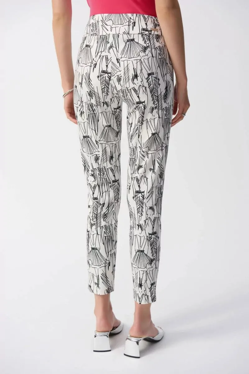 Millennium Conversational Print Slim Fit Pants Style 251002
