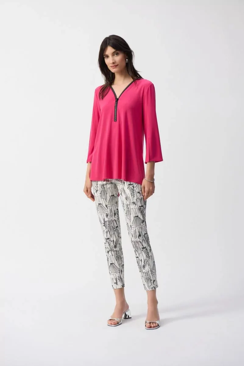Millennium Conversational Print Slim Fit Pants Style 251002
