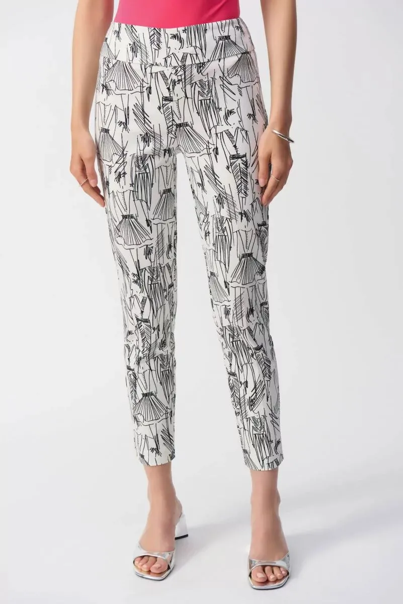 Millennium Conversational Print Slim Fit Pants Style 251002