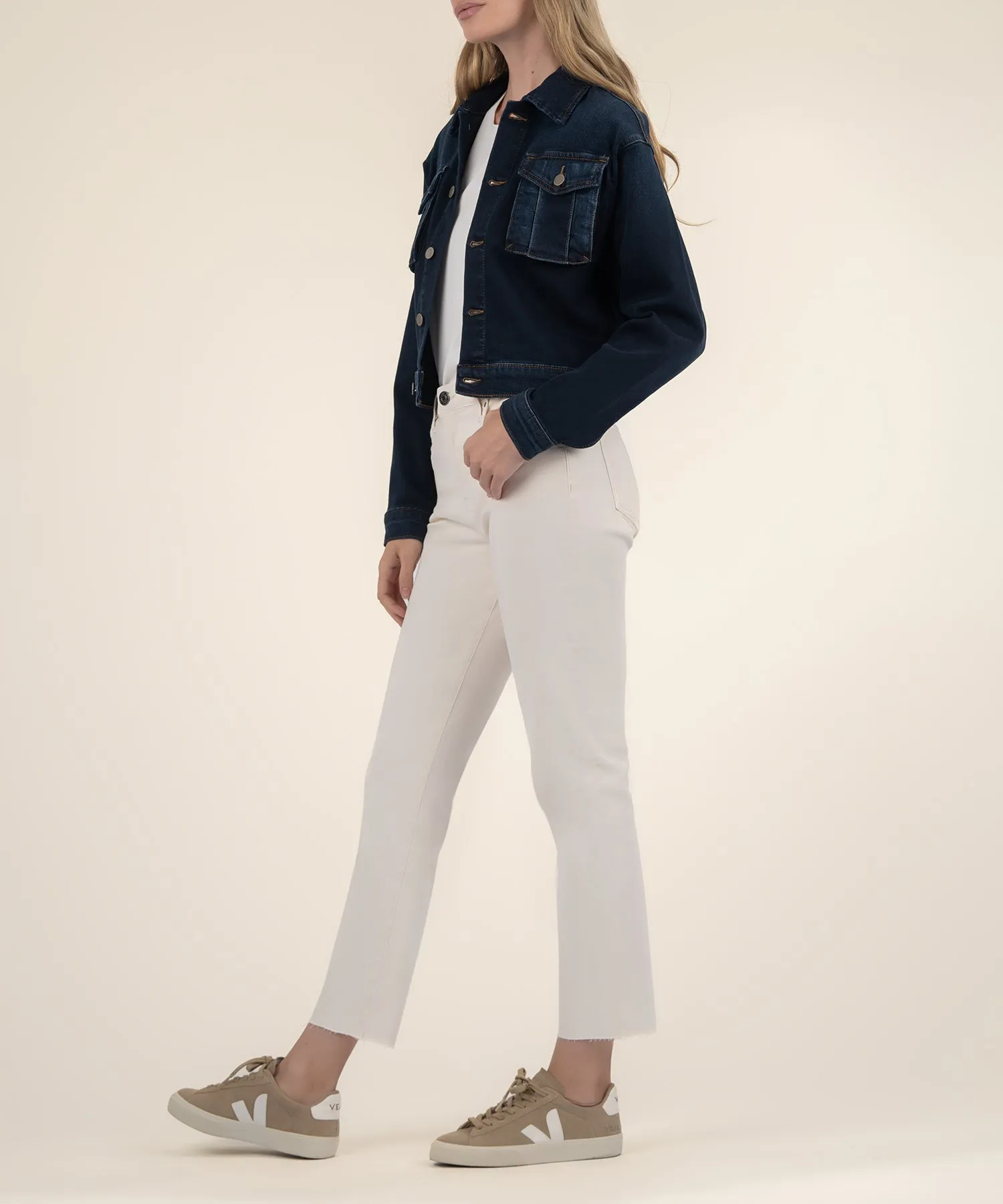 Miller Crop Denim Jacket - FINAL SALE
