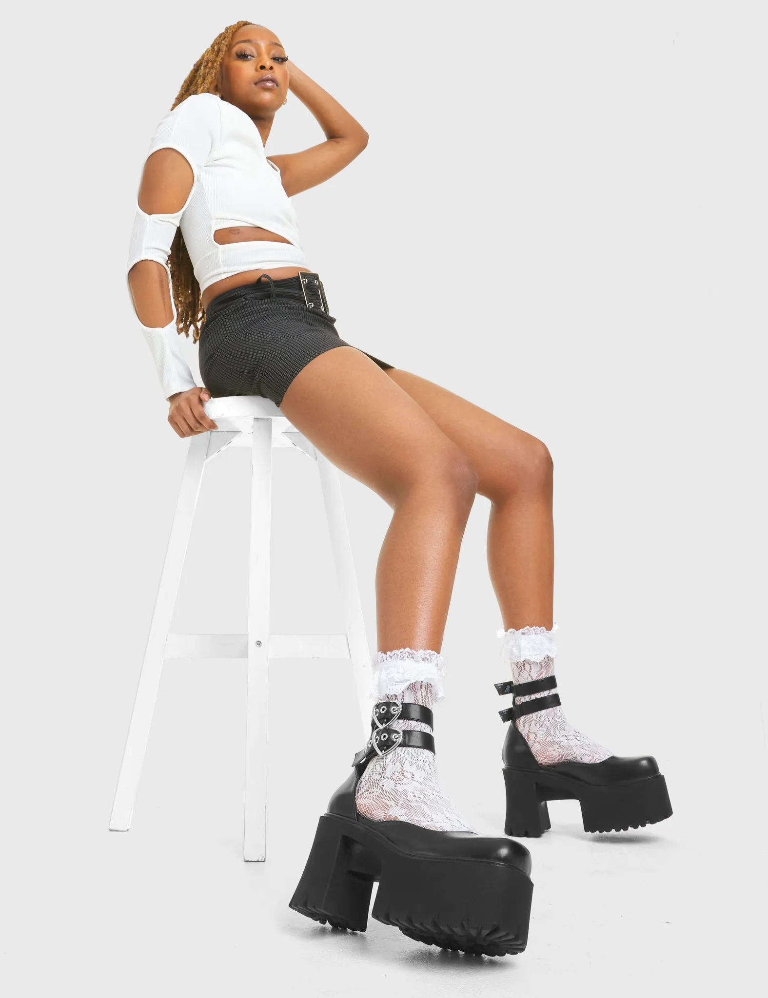 Mistake Chunky Platform Shoes